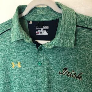 2-Under Armour Notre Dame Football Shamrock Series